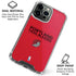 NBA Portland Trail Blazers Standard - Red iPhone 16 Pro Clear Case